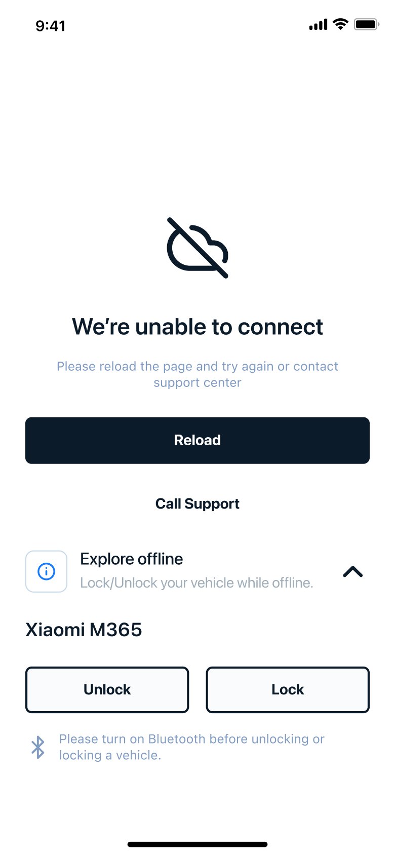 goUrban — Unlock mobile screen